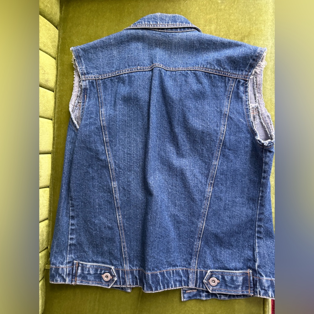 Dynamite Blue Denim Vest - Picture 6 of 6